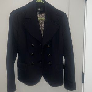 Black Blazer with Buttons